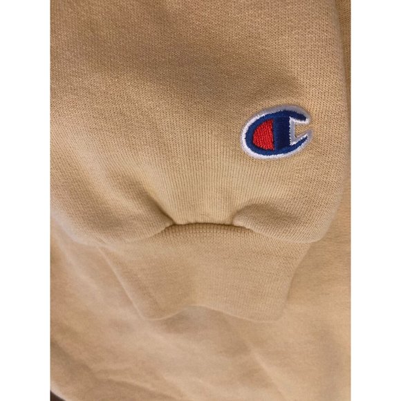 Purdue Boilermakers Sweatshirt Mens XL Gold LS Crew Neck Embroidered Spell out - Picture 7 of 9